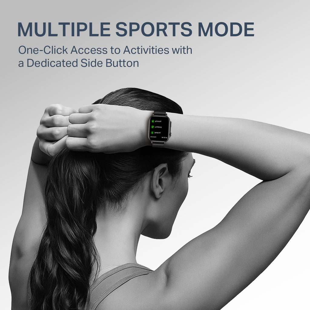boAt Storm Infinity Max | Smartwatch with 2.01" HD Display, 20-Day Battery Life, BT Calling, IP68, and Functional Crown