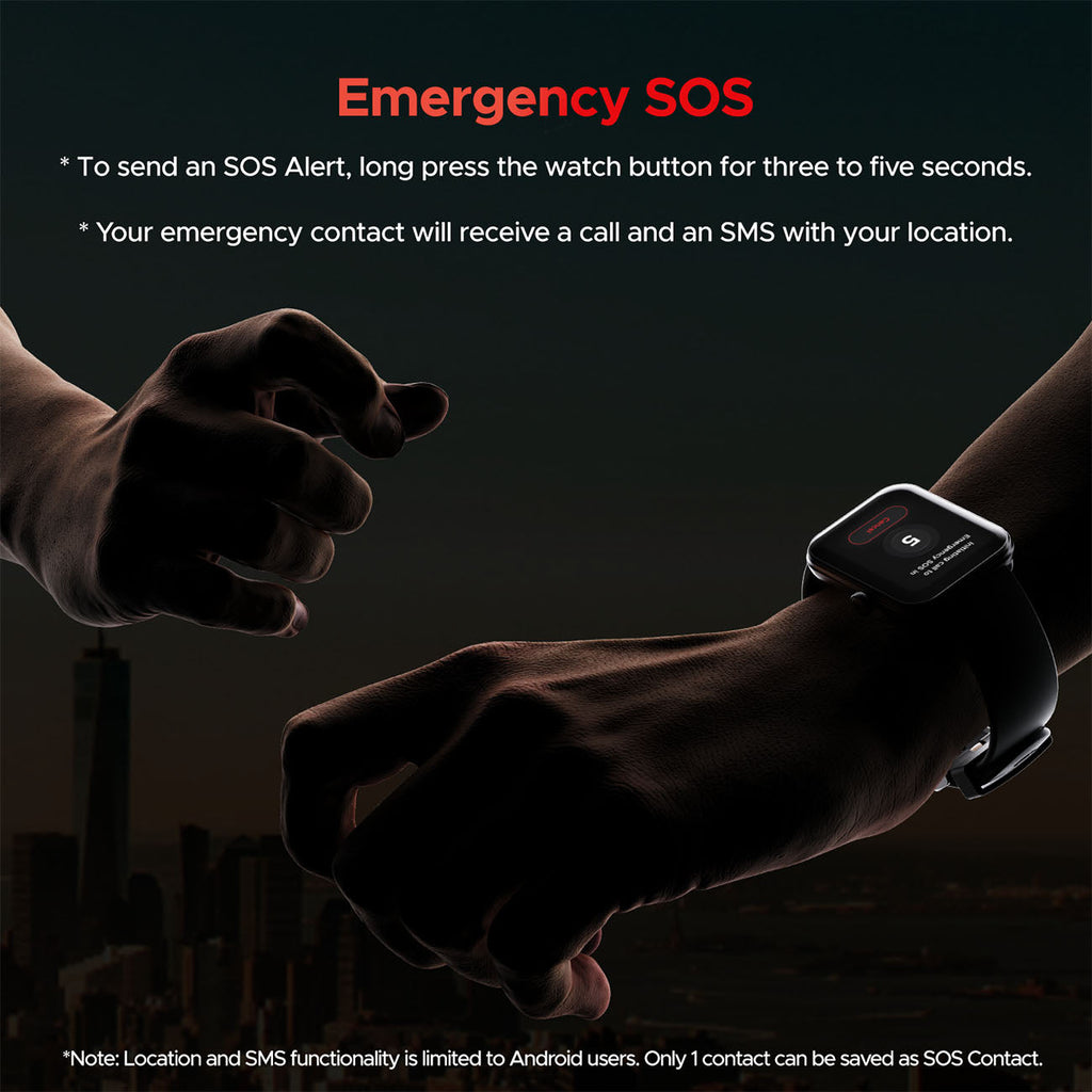 boAt Storm Call 3 | Smartwatch with built-in Map Navigation, 1.83" HD Display, BT Calling, 700+ Activity Modes, SOS Feature