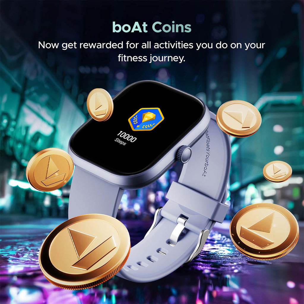 boAt Wave Sigma 3 | Smartwatch with 2.01' Display, BT Calling, 700+ Active Modes, Emergency SOS, Live Sports Updates