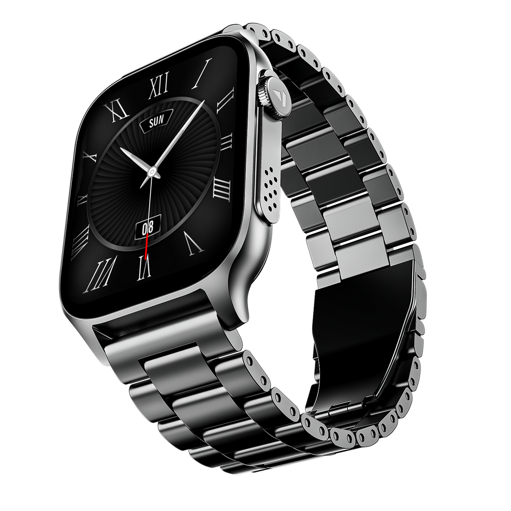 boAt Ultima Ember | Smartwatch with 1.96" AMOLED Display, Cloud Watch Faces, Functional Crown, BT Calling