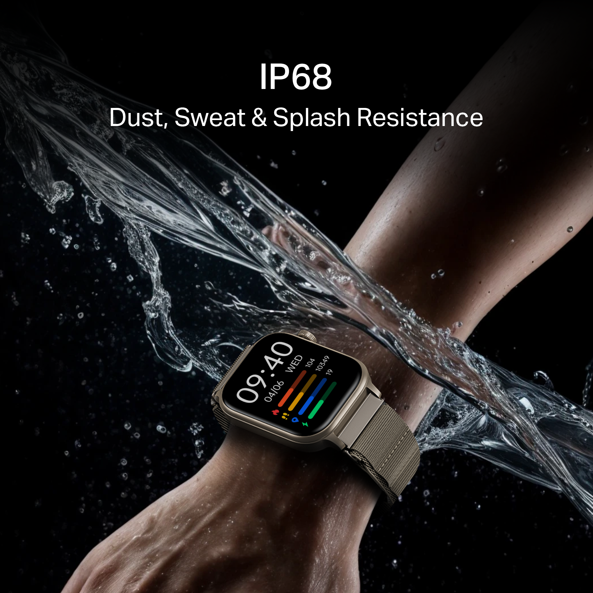 boAt Storm Infinity Plus | Power-Packed Smartwatch with HD Display & 20-Day Battery