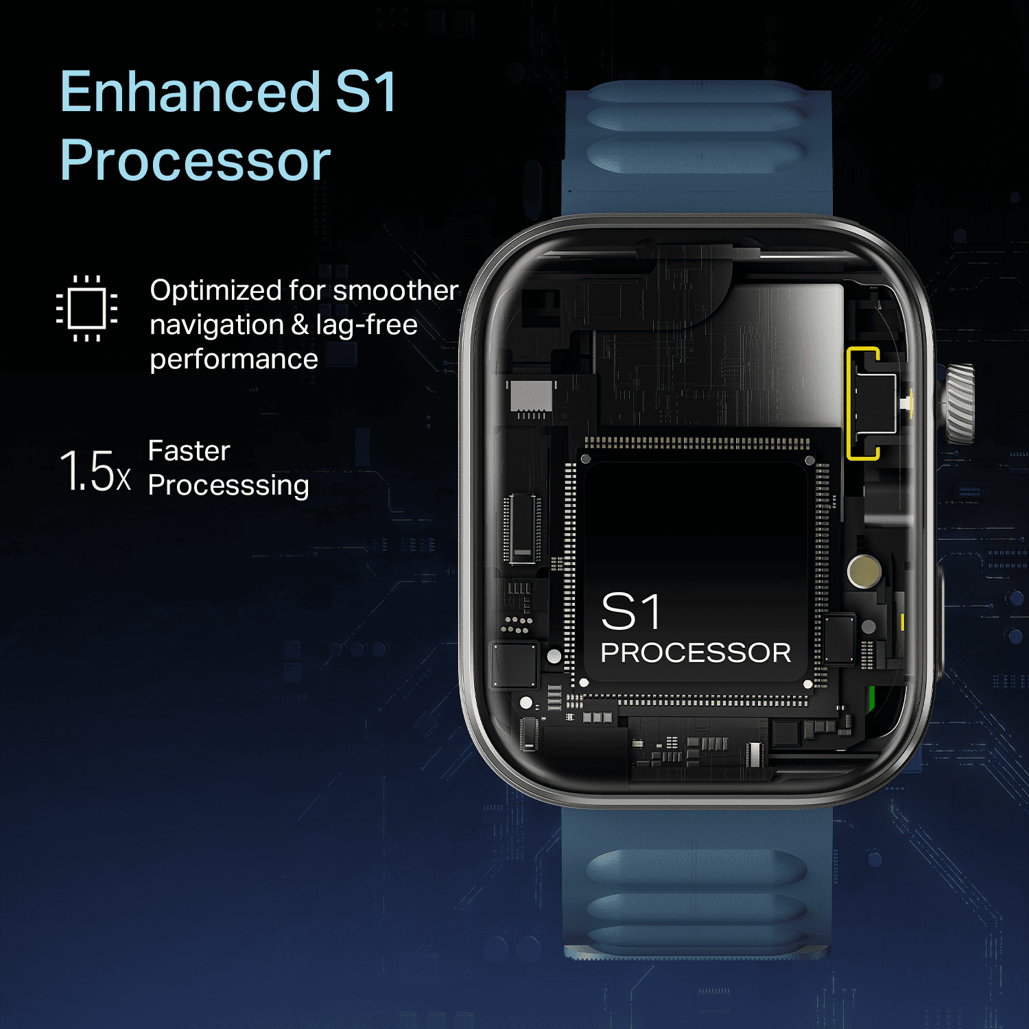 boAt Chrome Endeavour | Smartwatch with 1.96" AMOLED Display, AI Coach, Auto Activity Detection & Turn-by-Turn Navigation