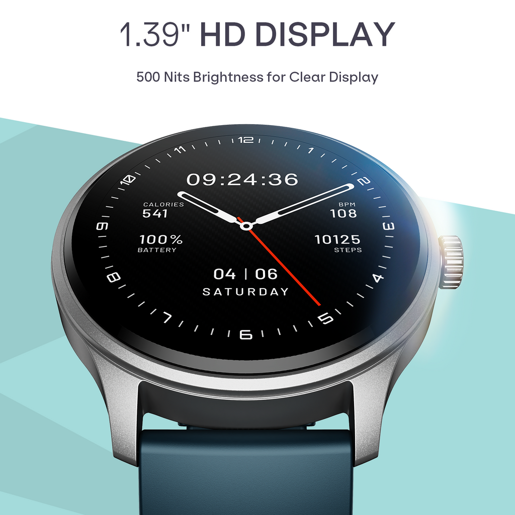 boAt Lunar Discovery Neo | Smartwatch with 1.39" HD Display, 2.5D Animated Watch Faces & Advanced BT Calling