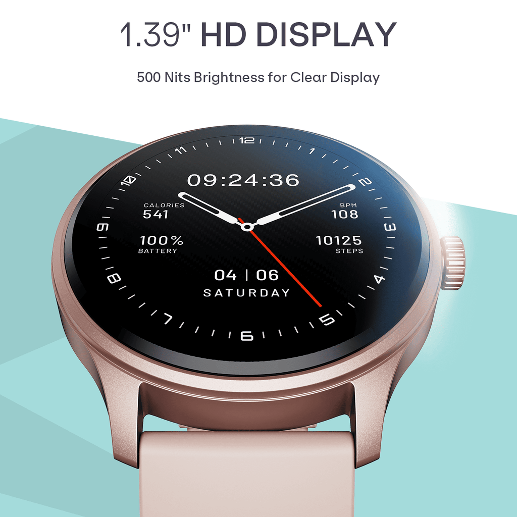 boAt Lunar Discovery Neo | Smartwatch with 1.39" HD Display, 2.5D Animated Watch Faces & Advanced BT Calling