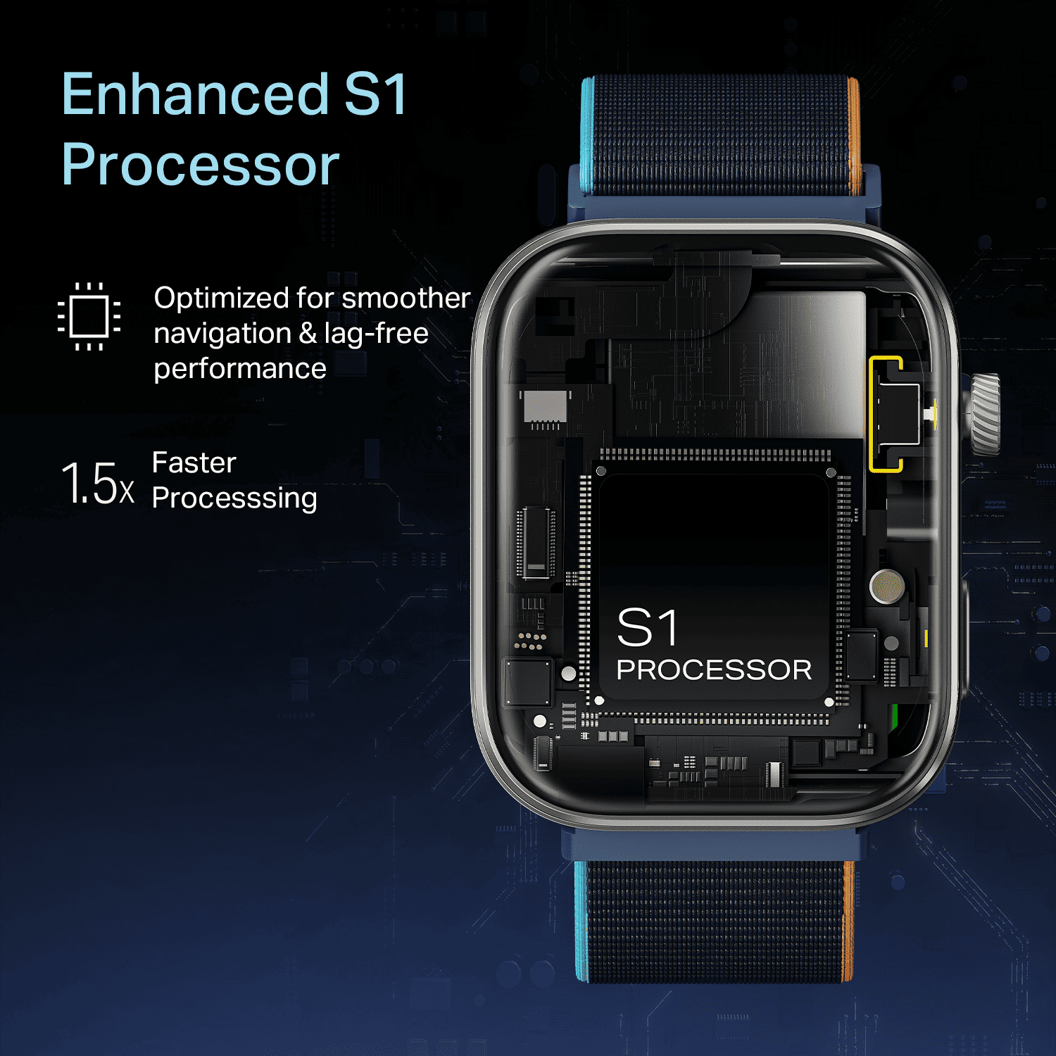 boAt Chrome Endeavour | Smartwatch with 1.96" AMOLED Display, AI Coach, Auto Activity Detection & Turn-by-Turn Navigation