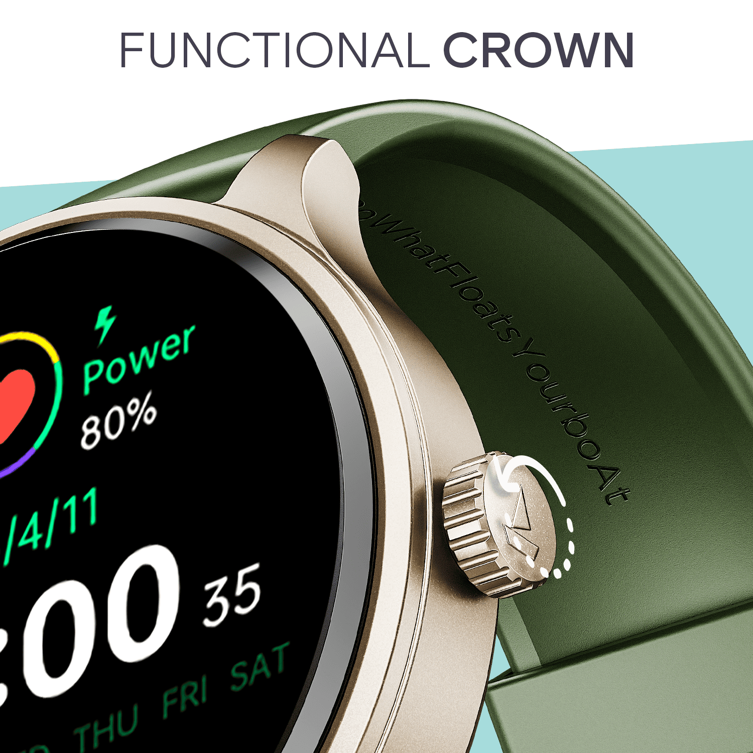 boAt Lunar Discovery Neo | Smartwatch with 1.39" HD Display, 2.5D Animated Watch Faces & Advanced BT Calling