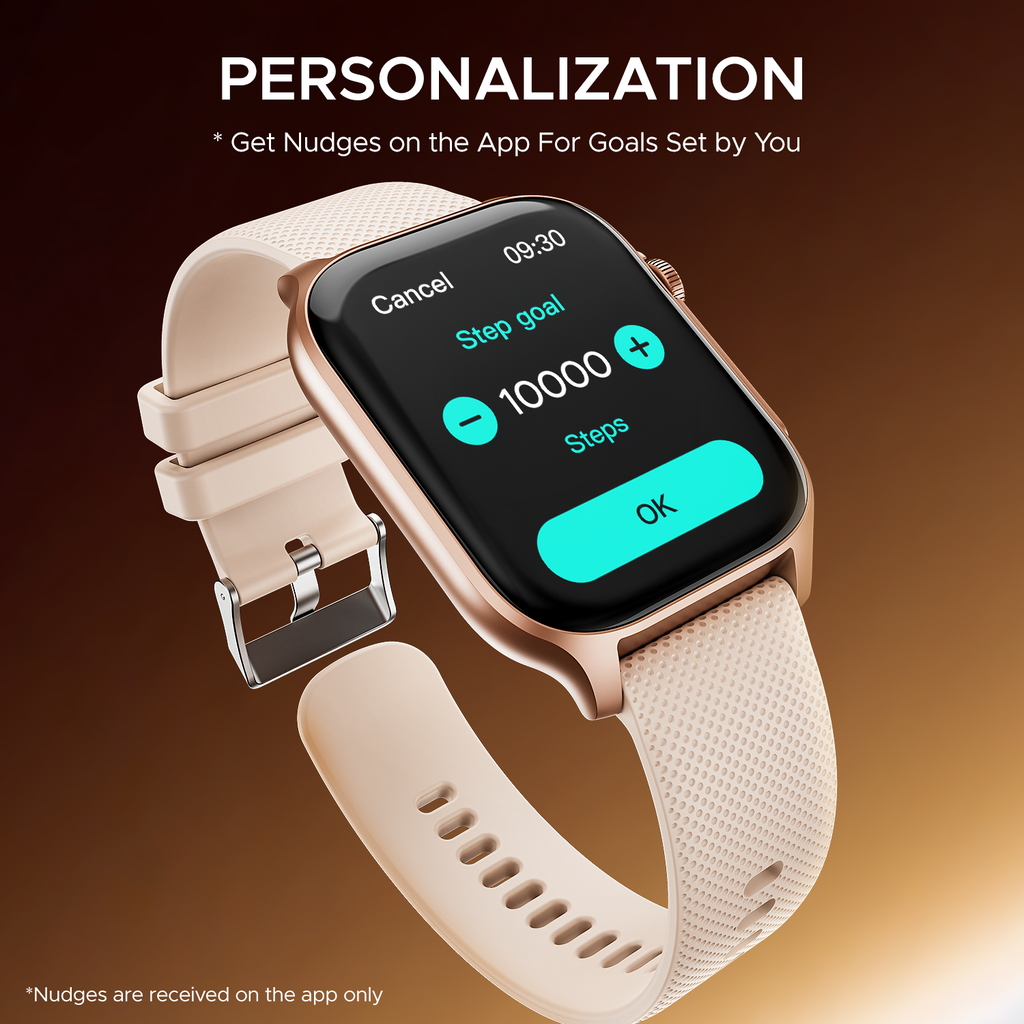 boAt Ultima Ember | Smartwatch with 1.96" AMOLED Display, Cloud Watch Faces, Functional Crown, BT Calling
