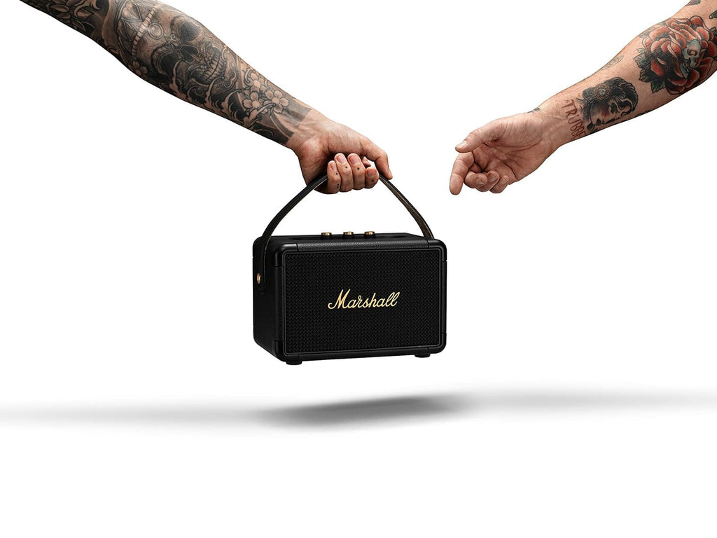 Marshall Kilburn II 36W Portable Bluetooth Speaker - Black & Brass
