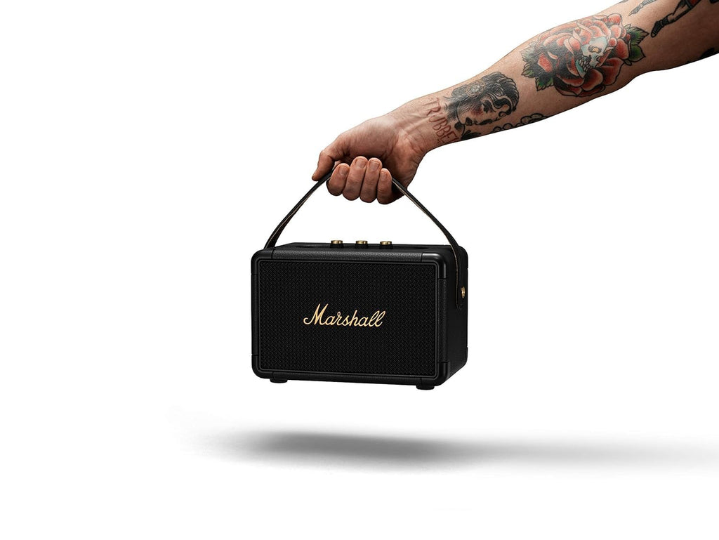 Marshall Kilburn II 36W Portable Bluetooth Speaker - Black & Brass