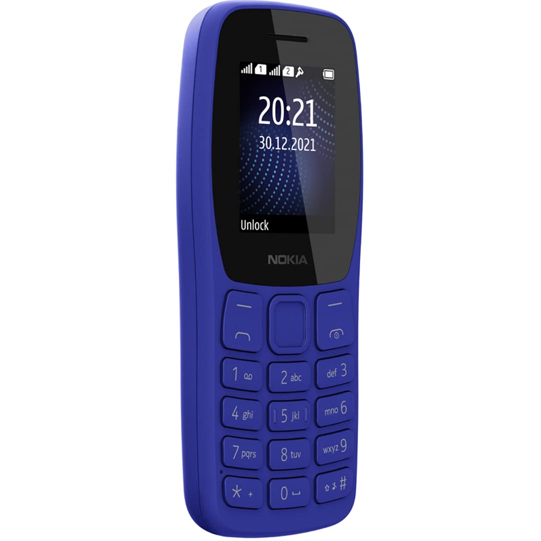 Nokia 105 Classic | Dual SIM Keypad Phone with Built-in UPI Payments, Long-Lasting Battery, Wireless FM Radio, Charger in-Box