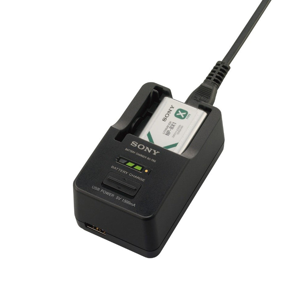 BC-TRX Cyber-shot™ Battery Charger with Flexible Charging Capability