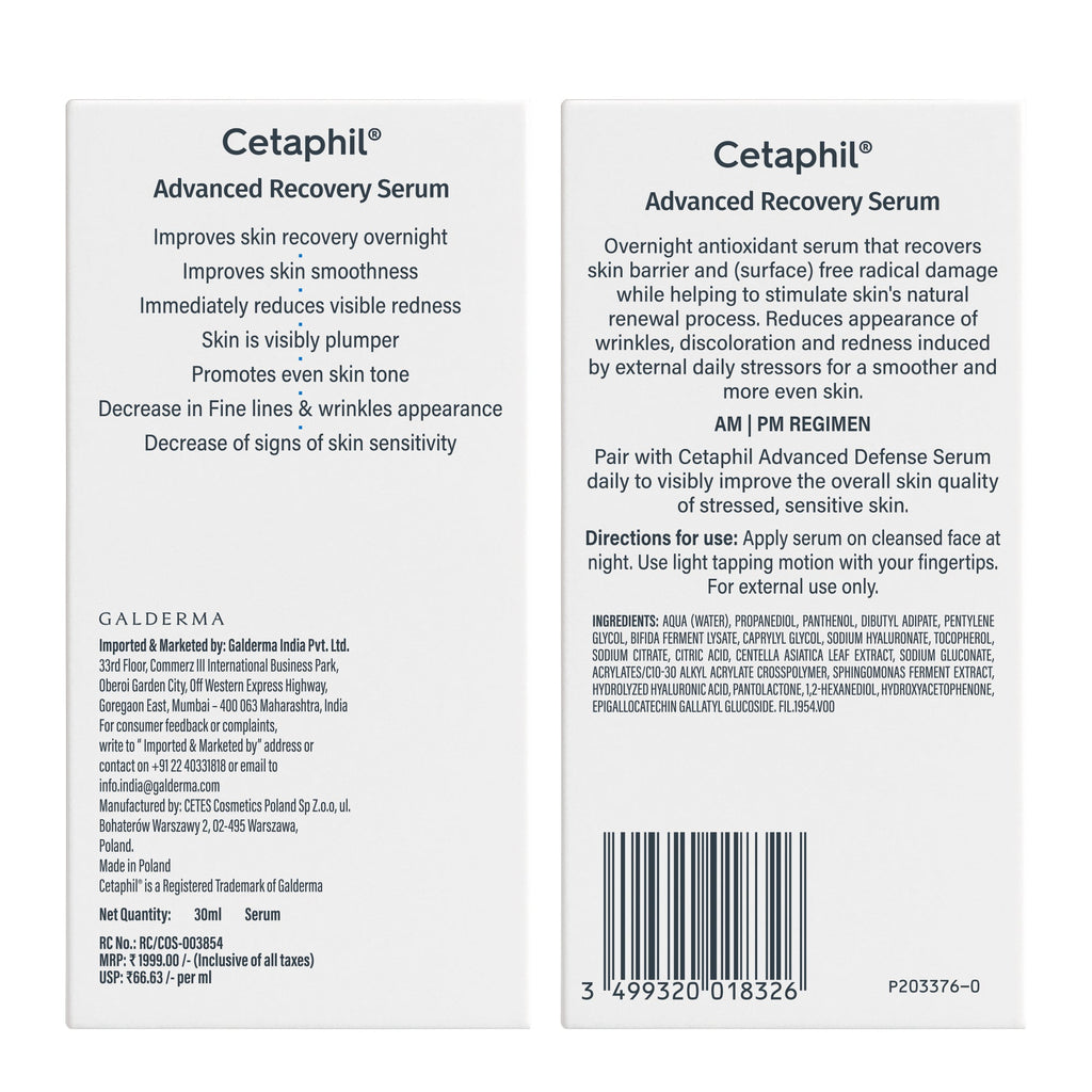 Cetaphil Advanced Recovery Serum 30ml