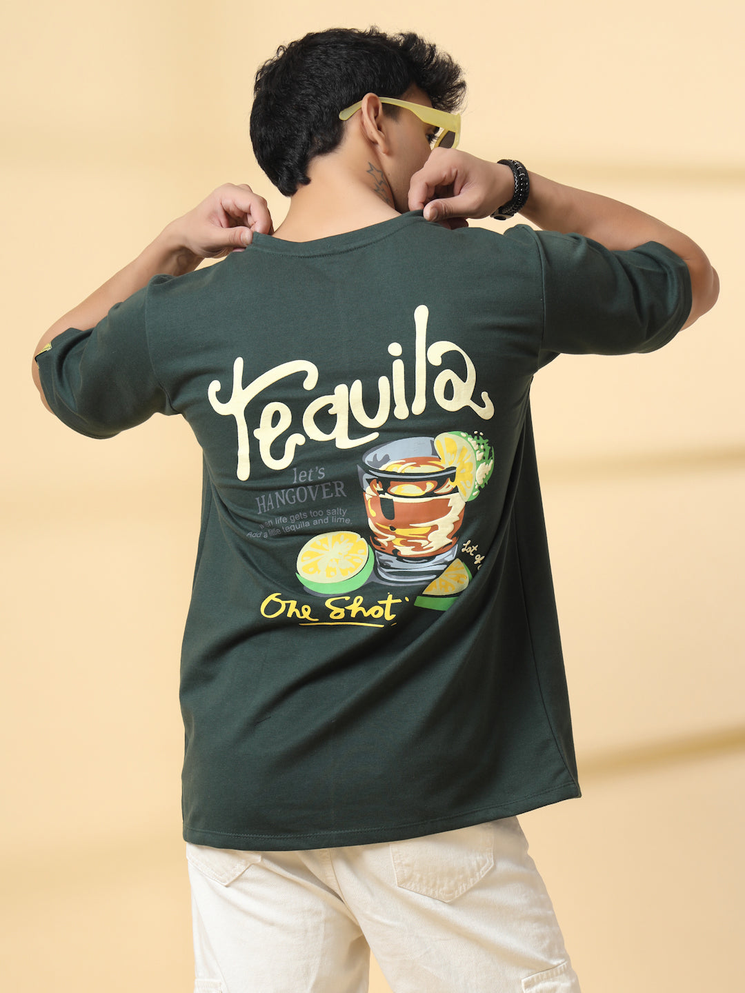 Men Drink in Design Oversized Tshirt