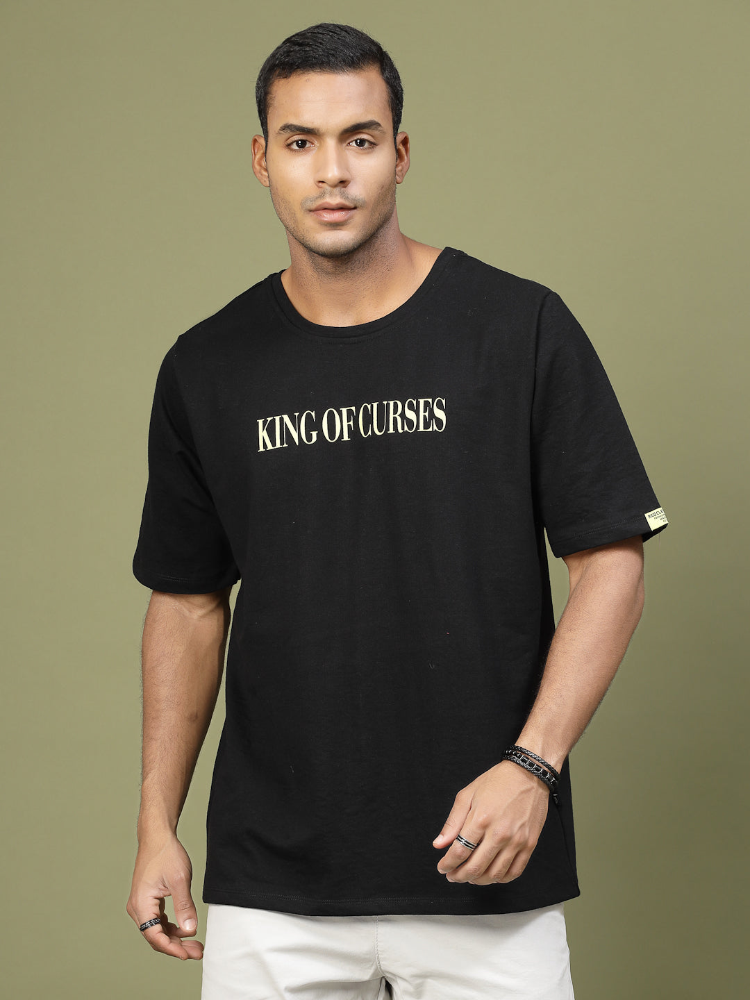 Men Oversized Curse King Anime Tshirt