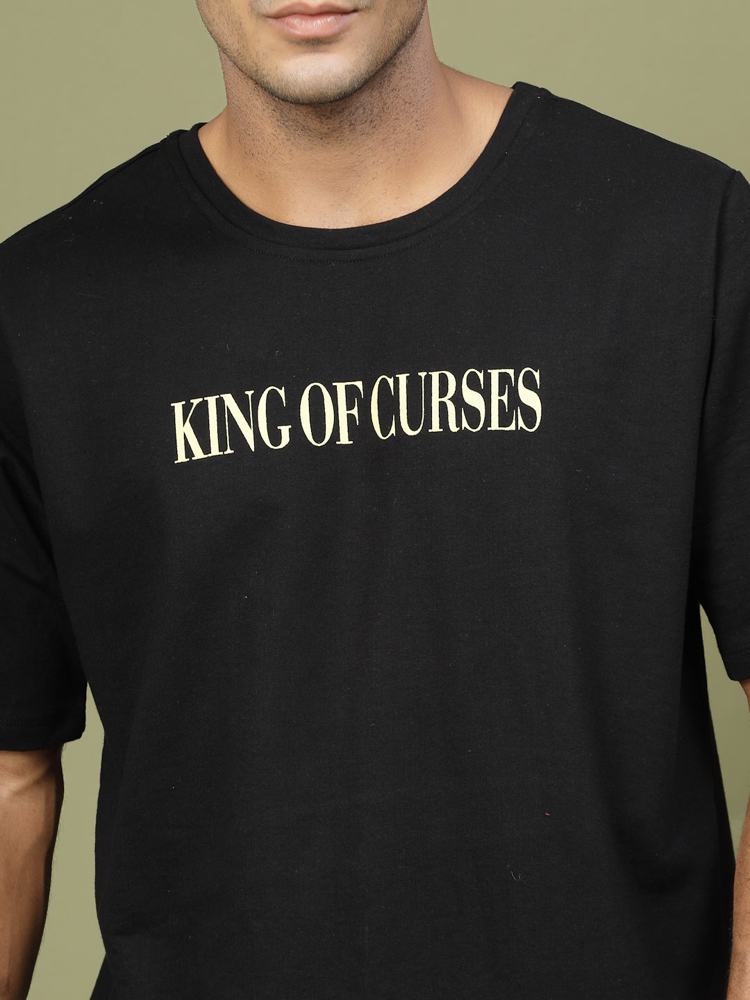 Men Oversized Curse King Anime Tshirt