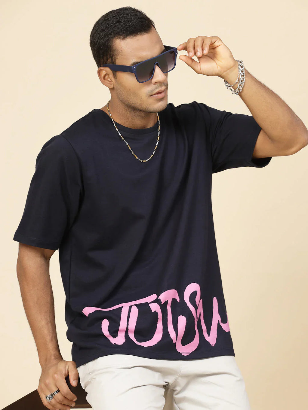 Men Anime Enchantment Oversized Tee