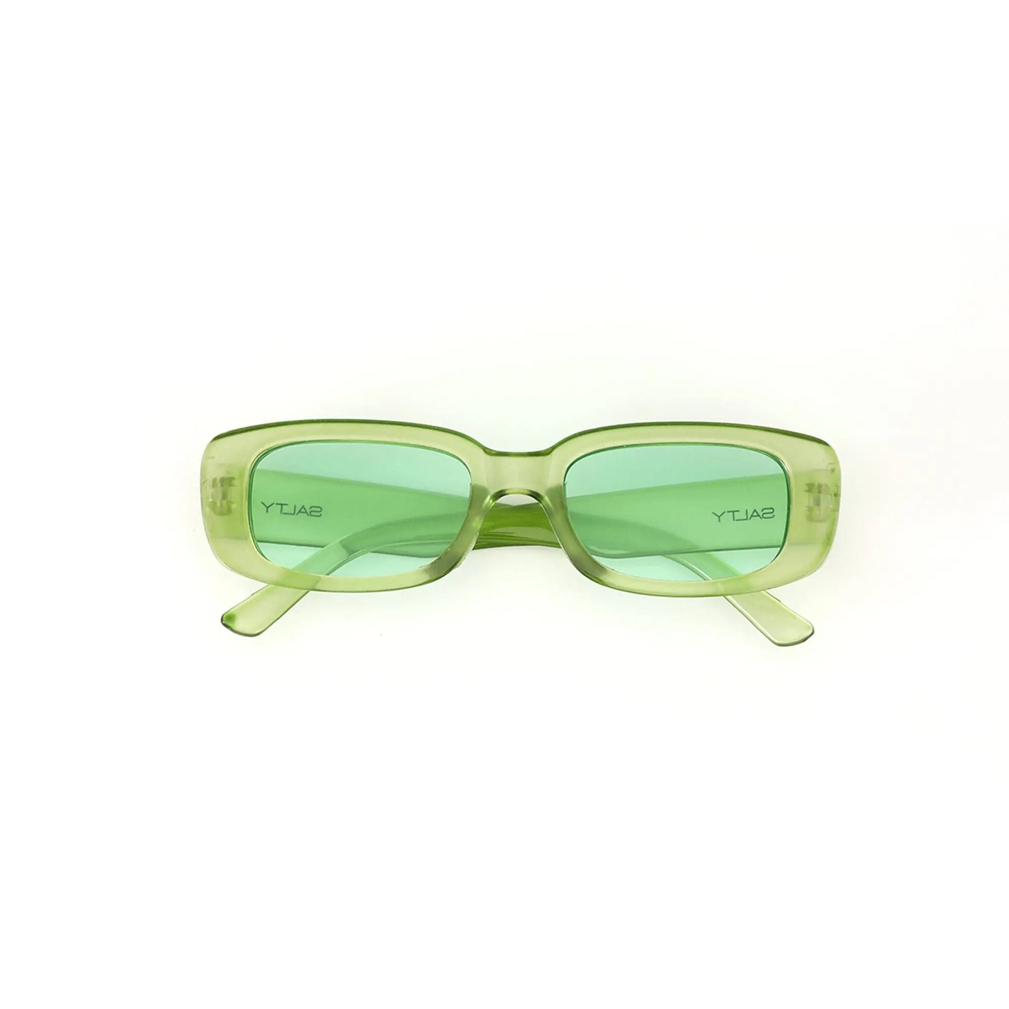 Cyberleaf Transparent Green Statement Shades