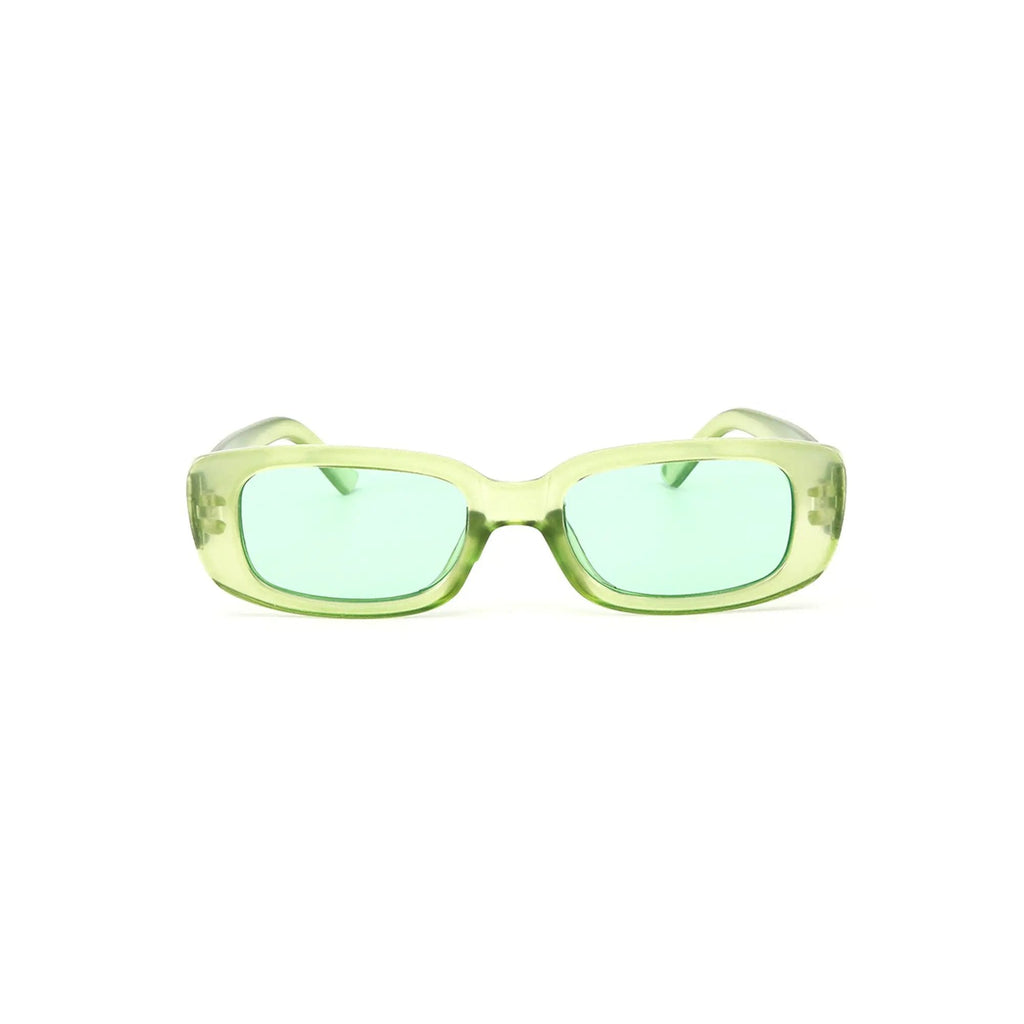 Cyberleaf Transparent Green Statement Shades