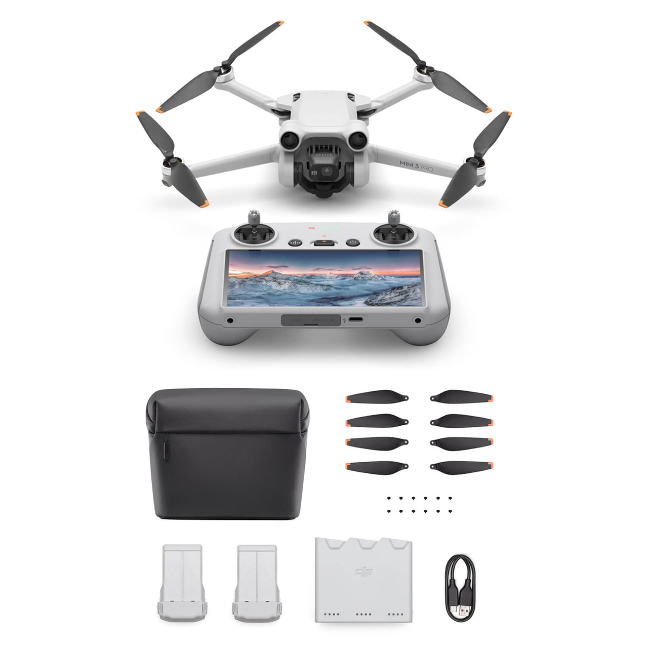 DJI Mini 3 Pro Drone Camera With Fly More Kit