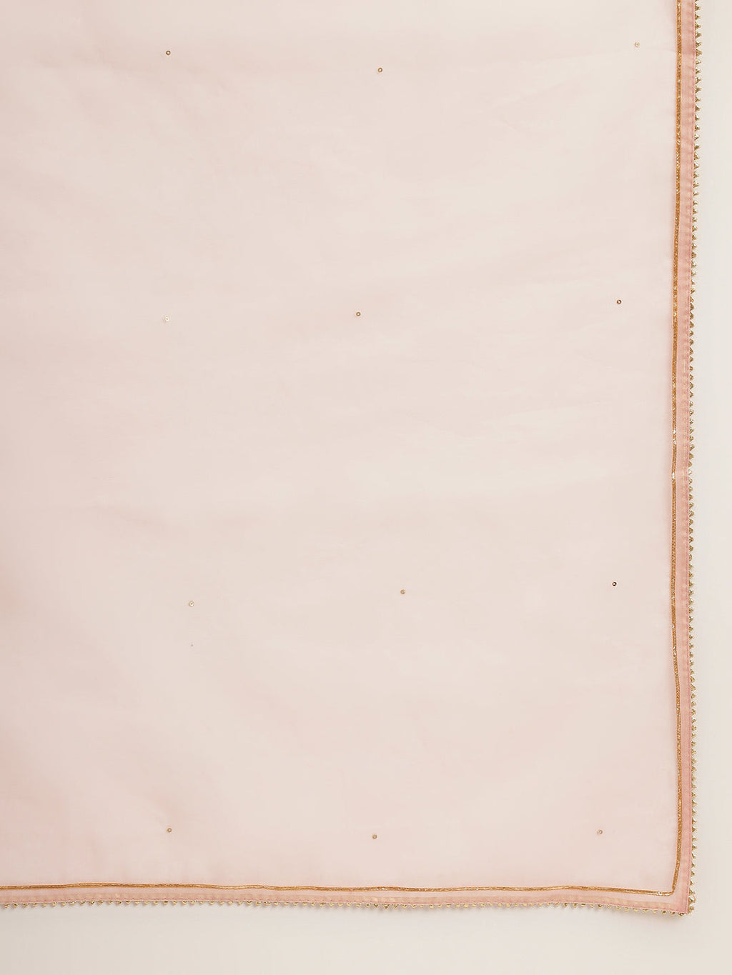 Divena Baby Pink Embroidered Chanderi  Kurta, Trouser With Dupatta