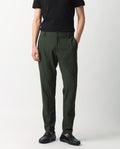 Rare Rabbit Men's Drivers Olive Polyester Blend Plain Regular Fit Trouser