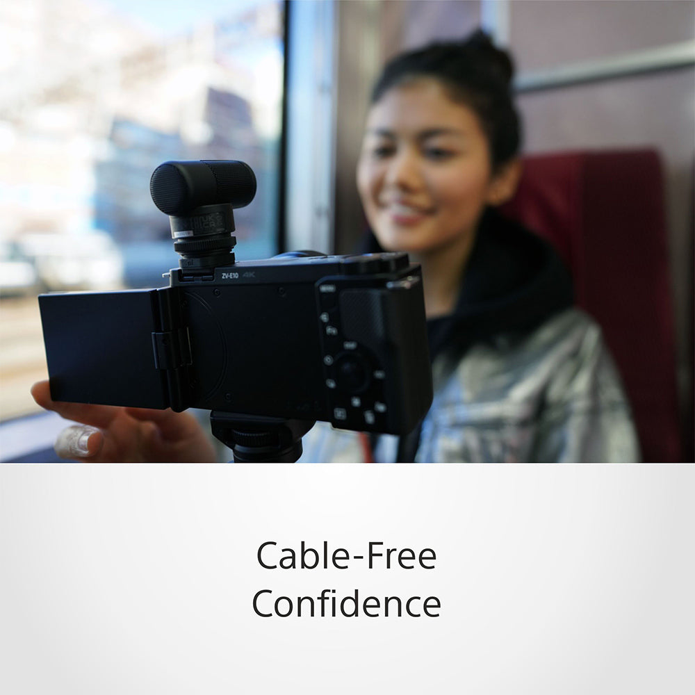 Sony ECM-G1  Shotgun Microphone, Super-Cardioid, Compact with High-Quality Sound