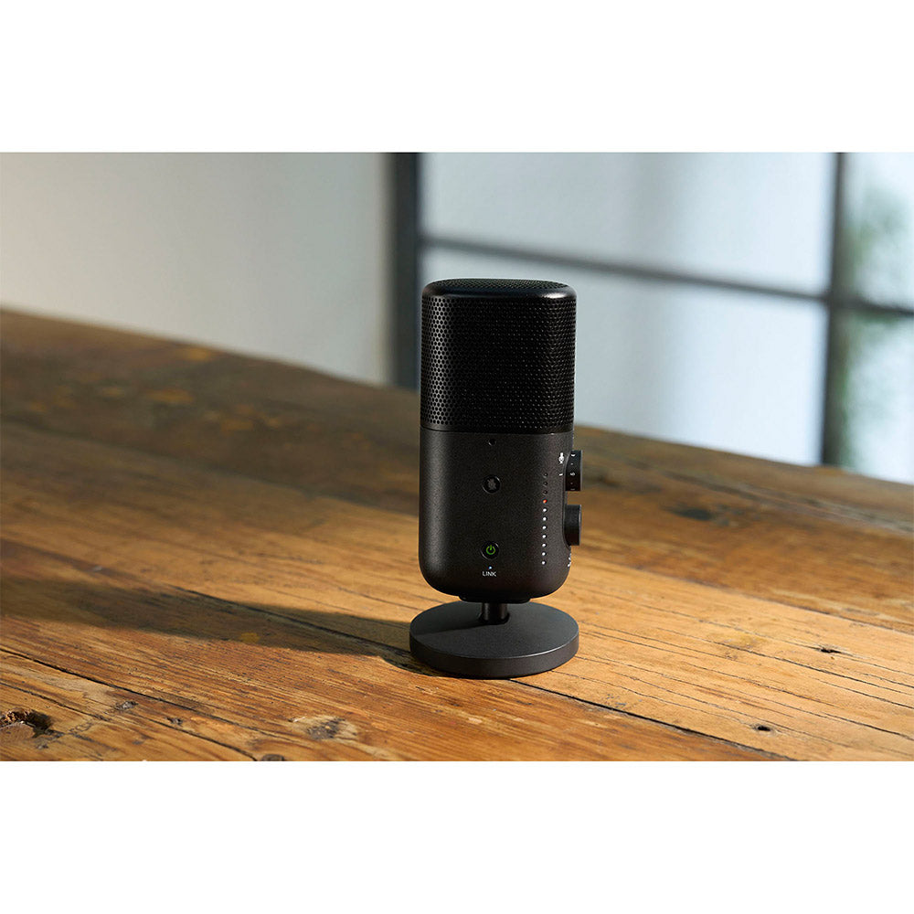 Sony ECM-S1 Wireless Streaming Microphone for Podcast | Singing | Livestreaming | Gaming - Black