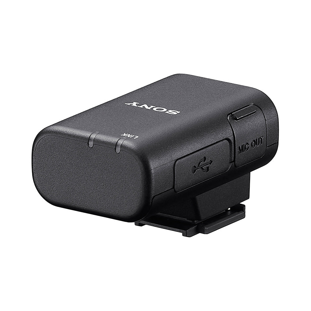 Sony ECM-S1 Wireless Streaming Microphone for Podcast | Singing | Livestreaming | Gaming - Black