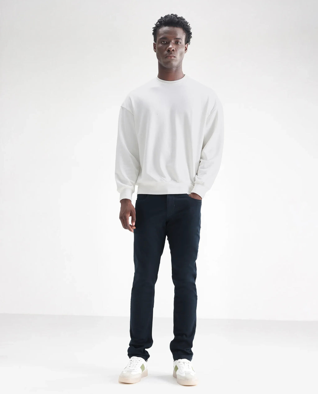 Rare Rabbit Men's Essen Dusky Teal Cotton Plain Hawk Slim Fit Jeans