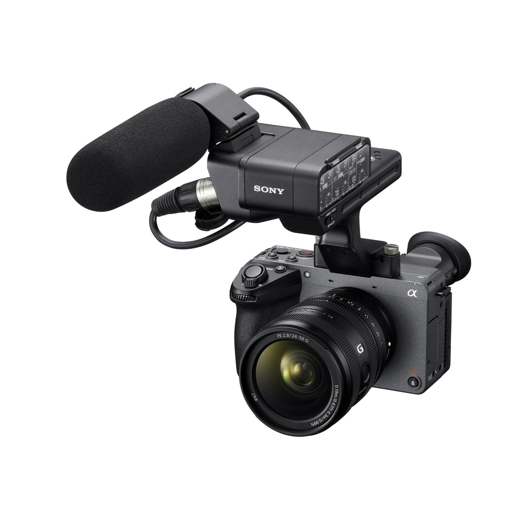 Sony Cinema Line FX2 Full-Frame Camera with XLR Handle | 4K 60P | S-Cinetone | Dual Base ISO | Compact & Lightweight | Made for Filmmakers - Grey