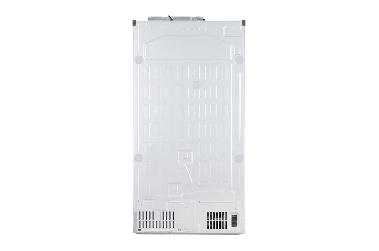 LG 650 Litres Side by Side Door Convertible Refrigerator with Door Cooling+, Hygiene Fresh+, Glass Finish (GL-B257DLW3, Linen White)