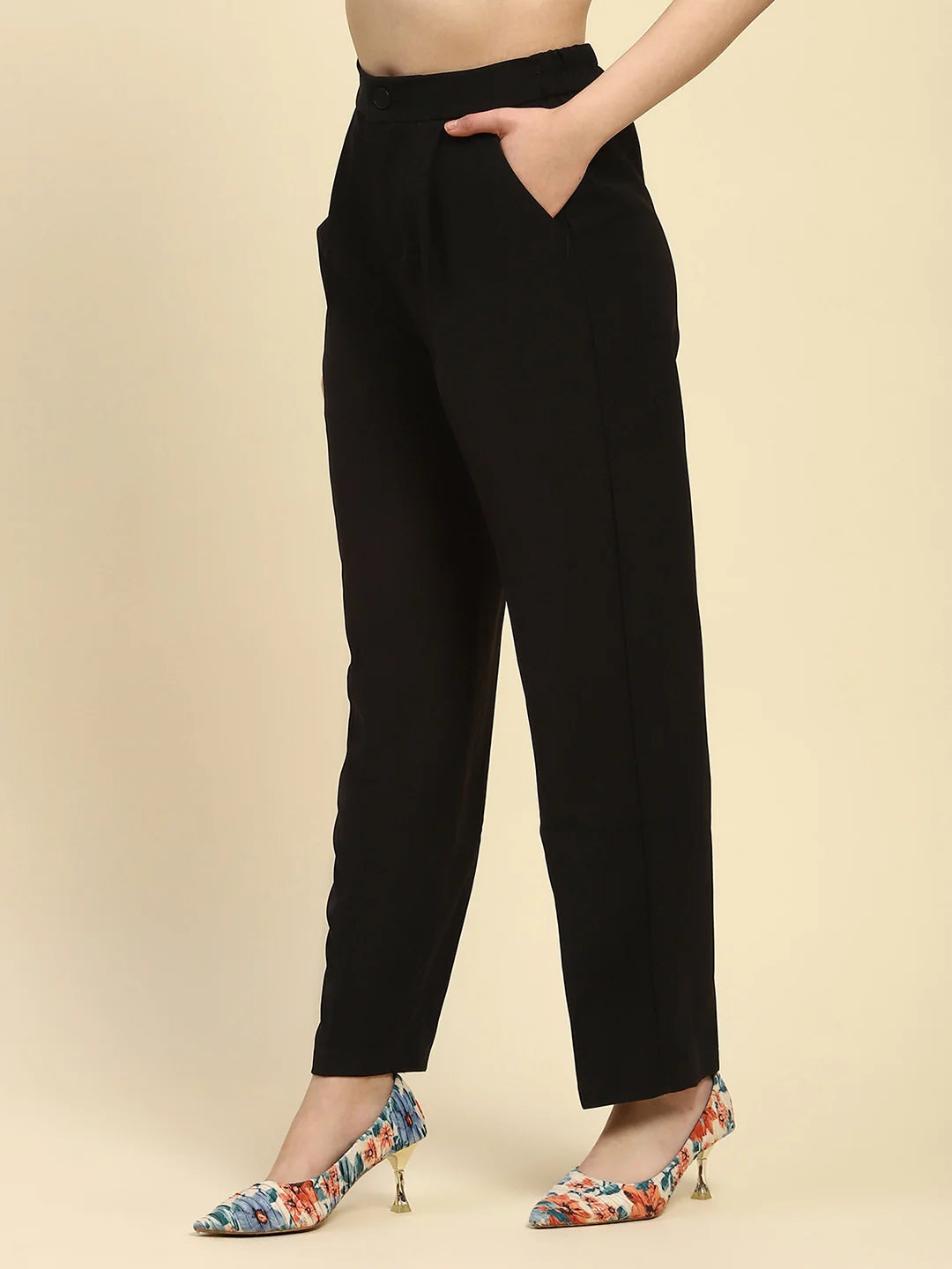 Korean Black Trouser