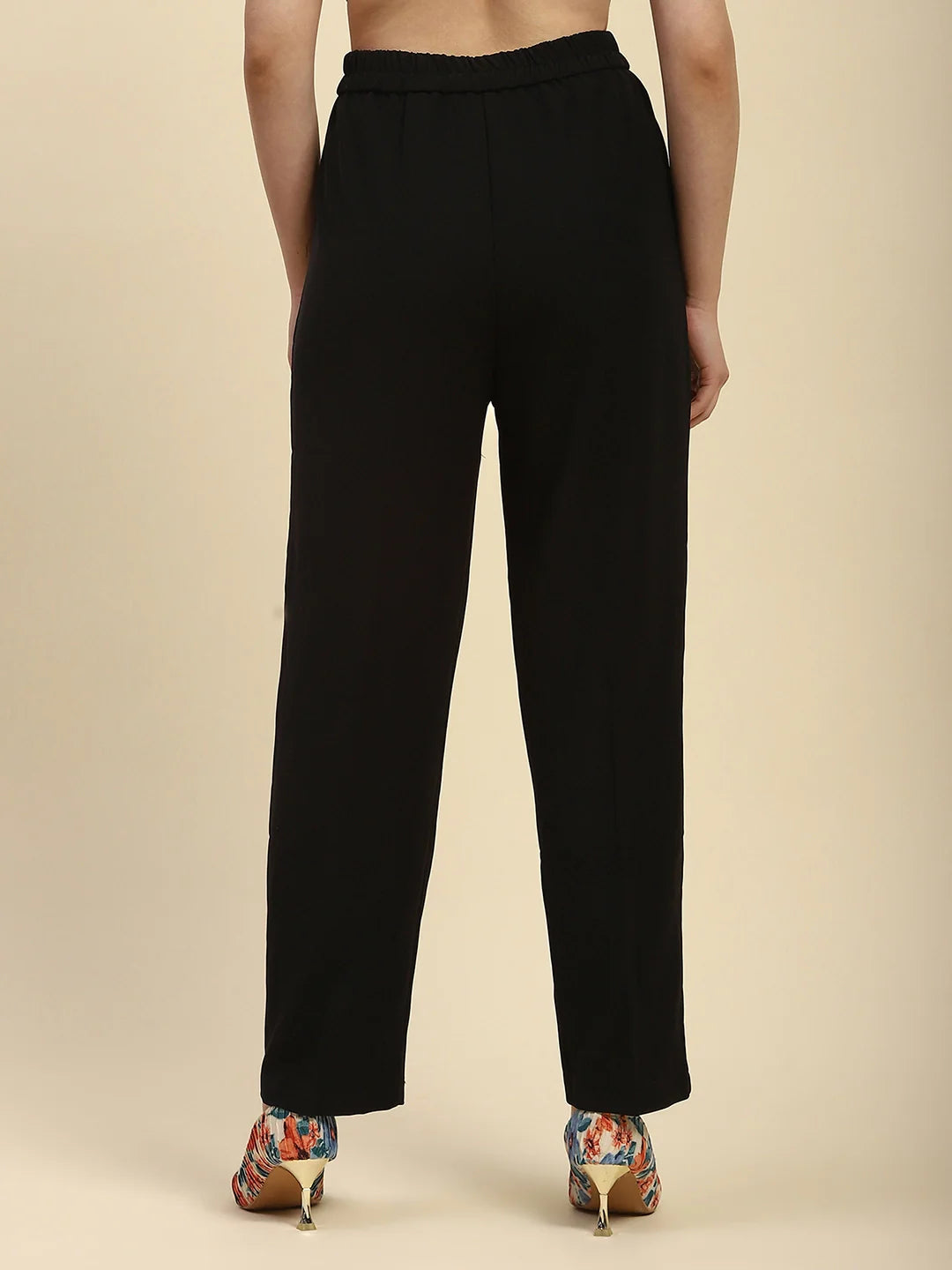 Korean Black Trouser