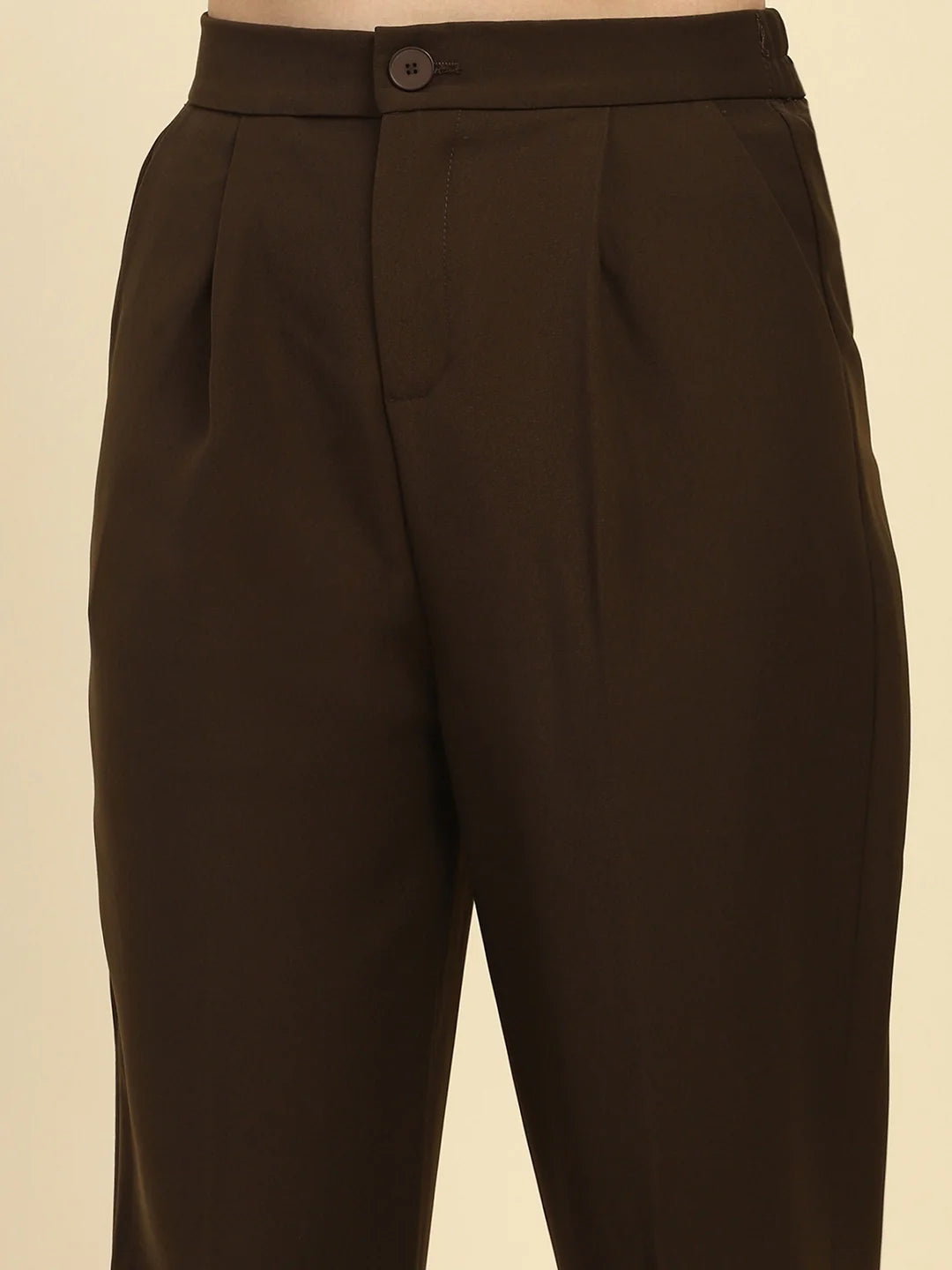 Brown Korean Formal Trouser