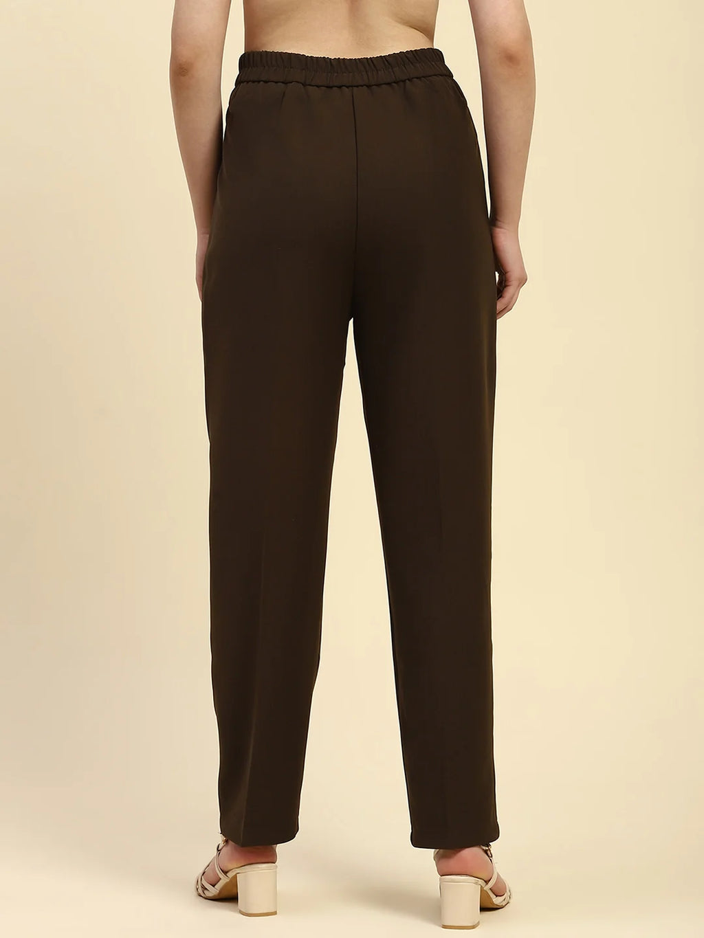 Brown Korean Formal Trouser