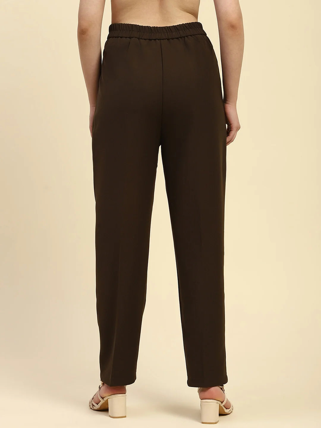 Brown Korean Formal Trouser