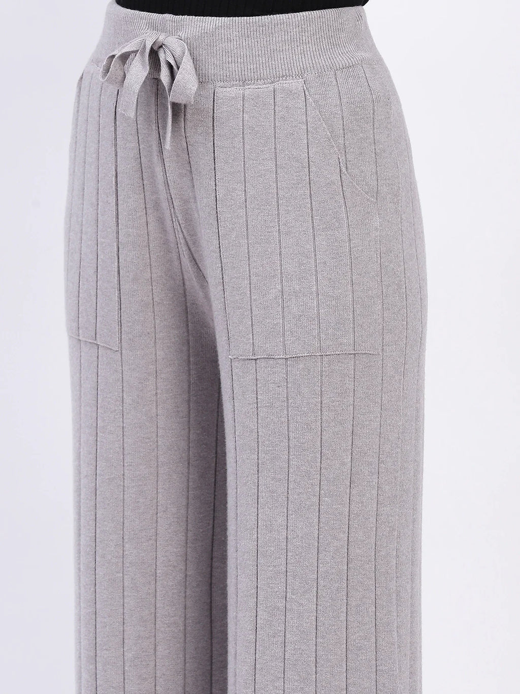 Effortless Winter Knit Pants