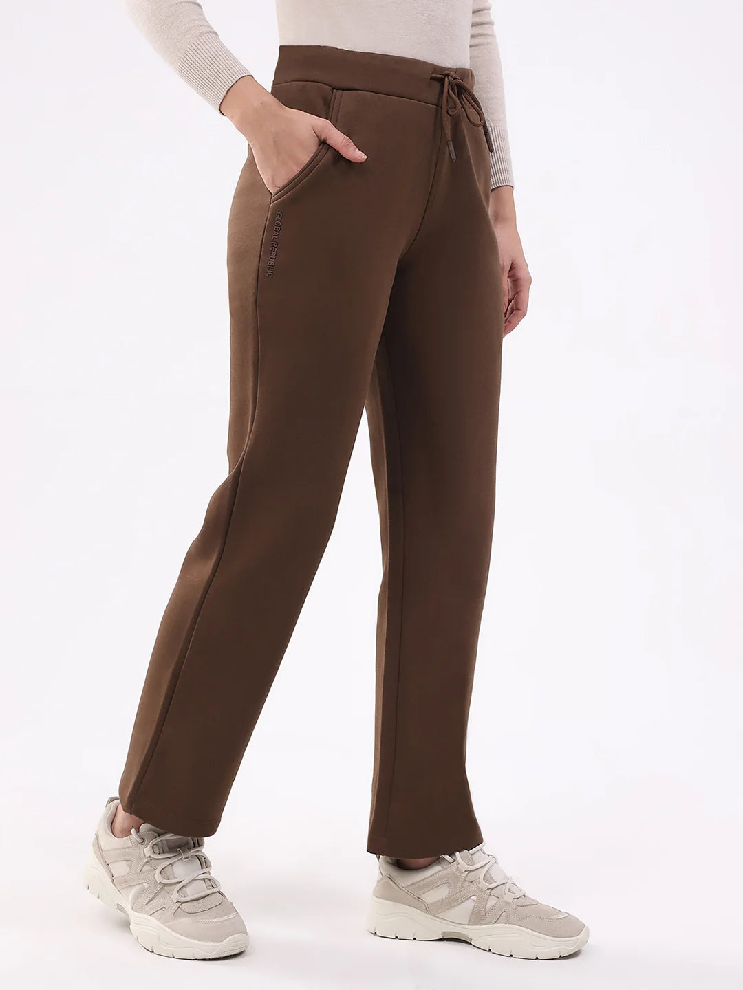 Brown Fleece-Lined Winter Lower