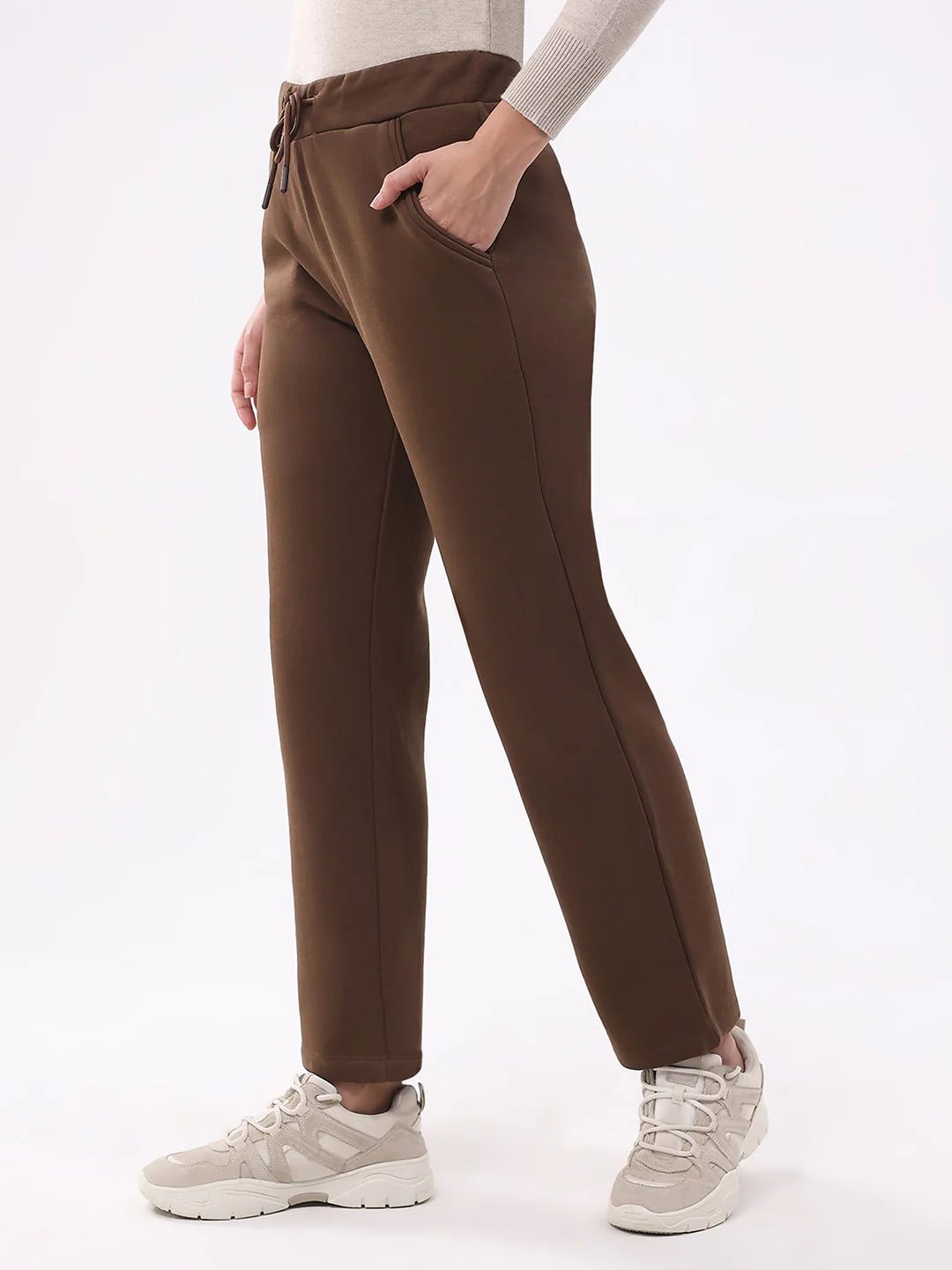 Brown Fleece-Lined Winter Lower