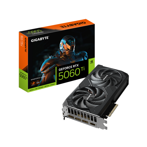 GIGABYTE GeForce RTX 5060 Ti Windforce OC 16GB Nvidia Graphic card