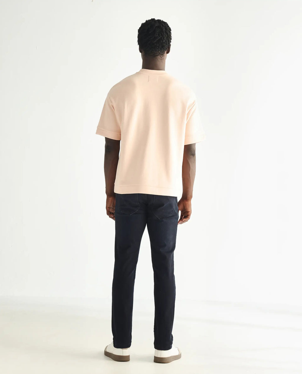 Rare Rabbit Men's Holand Navy Cotton Plain Hawk Slim Fit Jeans