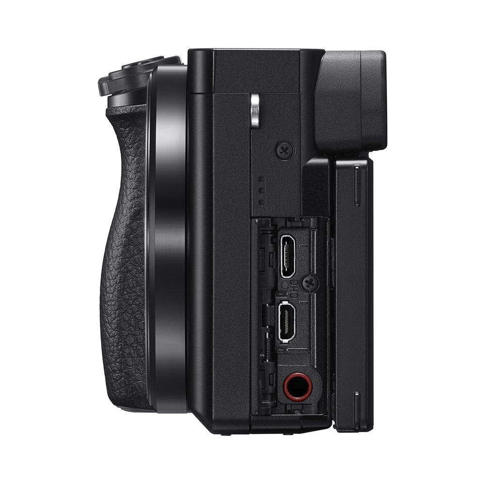 Sony Alpha 6100 APS-C Camera with fast AF (ILCE-6100) | 24.2 MP Mirrorless Camera, 11 FPS, 4K/30p