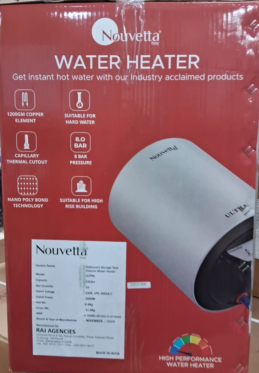 Nouvetta  15 Ltr Storage Water Heater