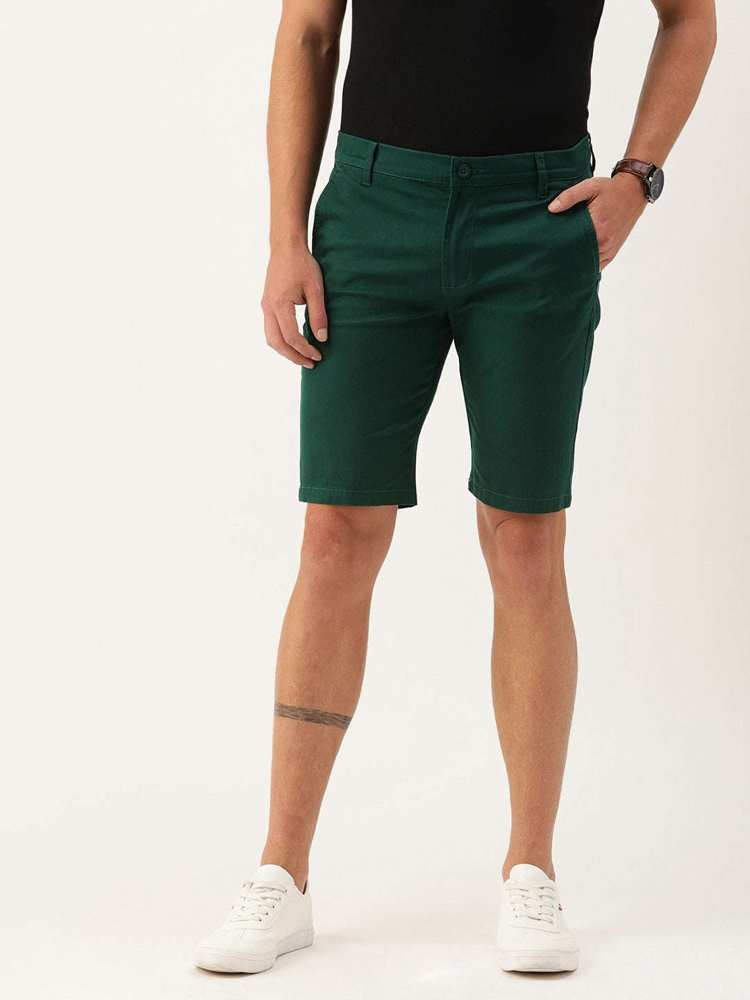 Men's Solid Casual Short