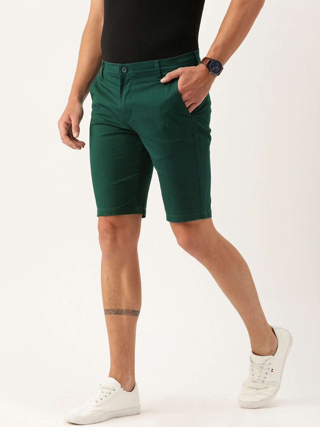 Men's Solid Casual Short
