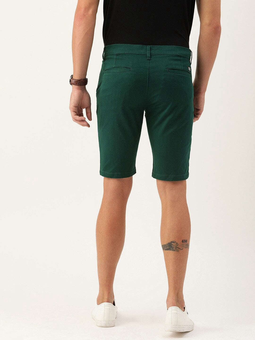 Men's Solid Casual Short