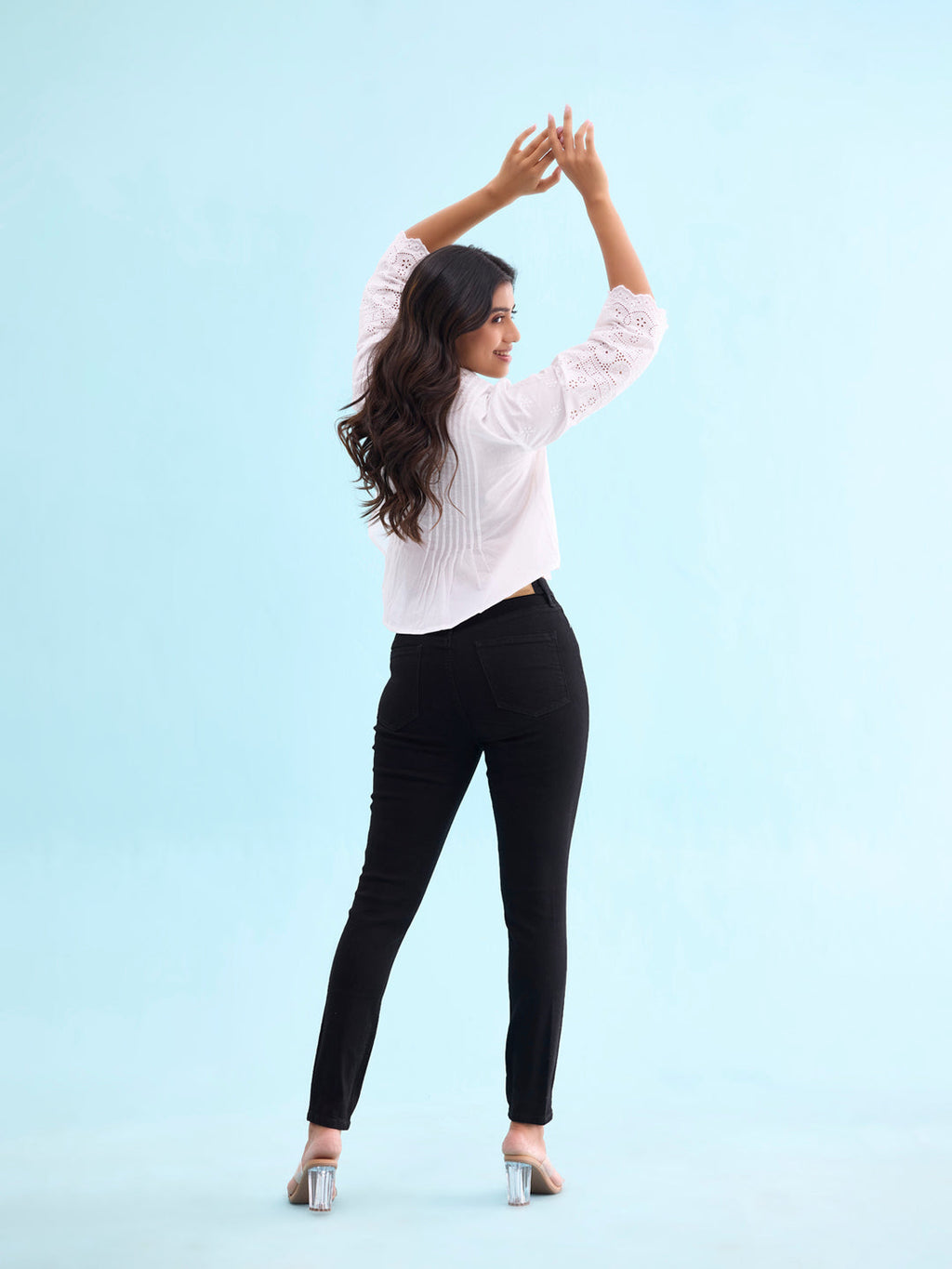 Black Denim Skinny Jeans