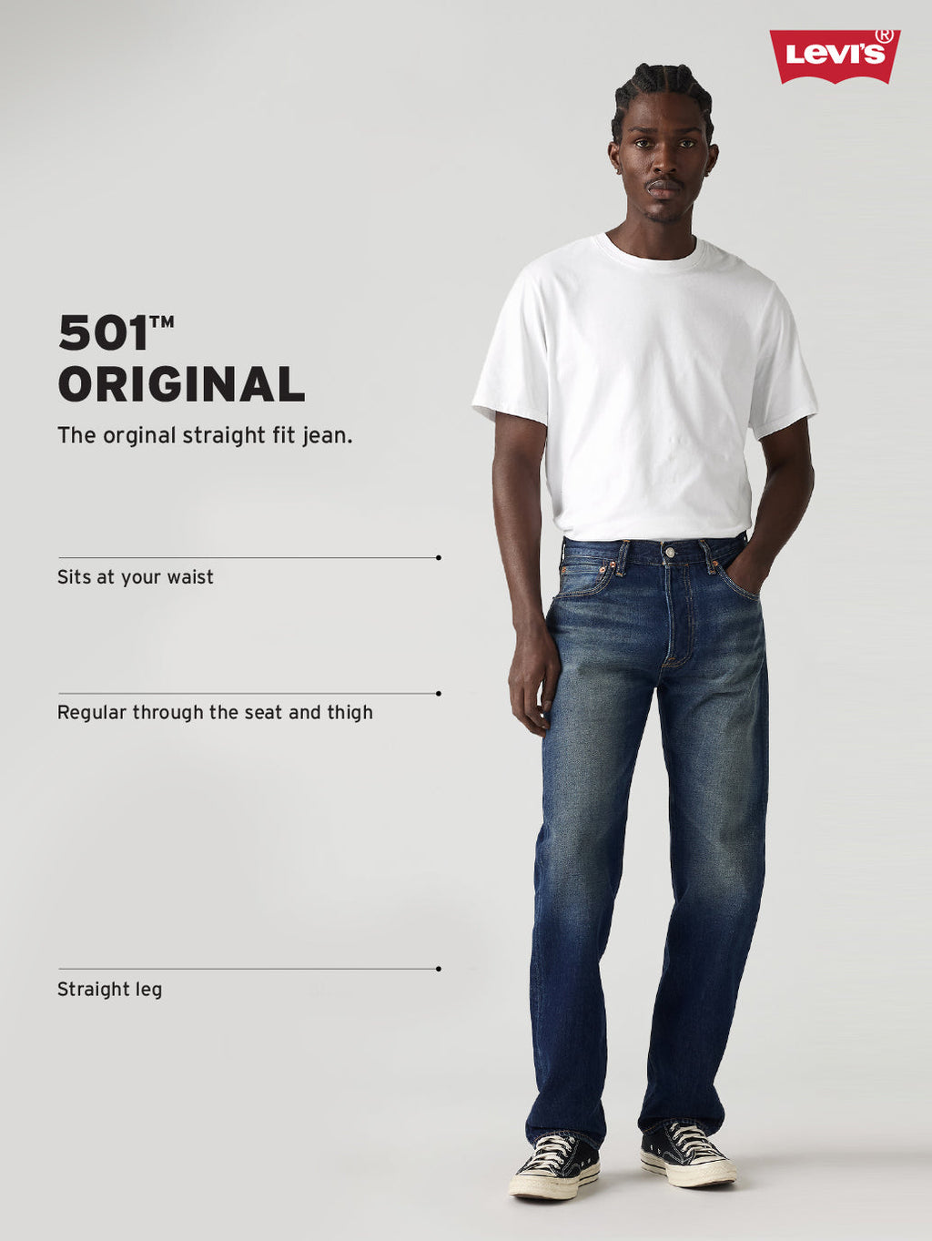 Levi's Men's 501® Relaxed Jeans