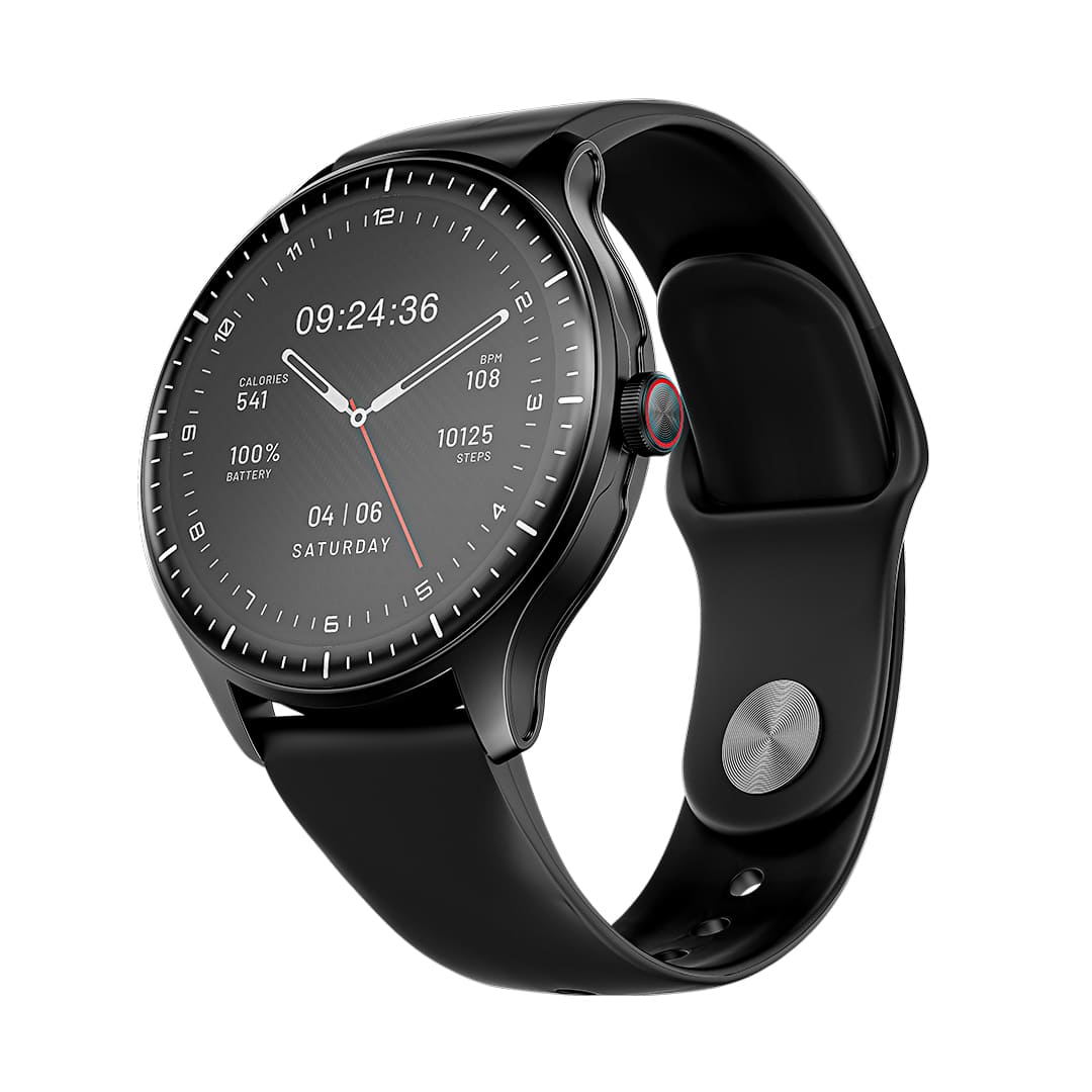 boAt Valour Watch 1 GPS | 1.43" AMOLED Smartwatch with In-Built GPS, 15-Day Battery Life & AI Workout Detection