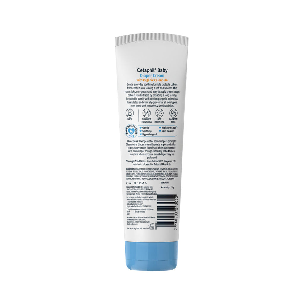 Cetaphil Baby Diaper Cream | Dermatologist Tested